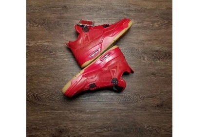 AIR DAY GUM JORDAN FIRE SINGLES RED 4 0724